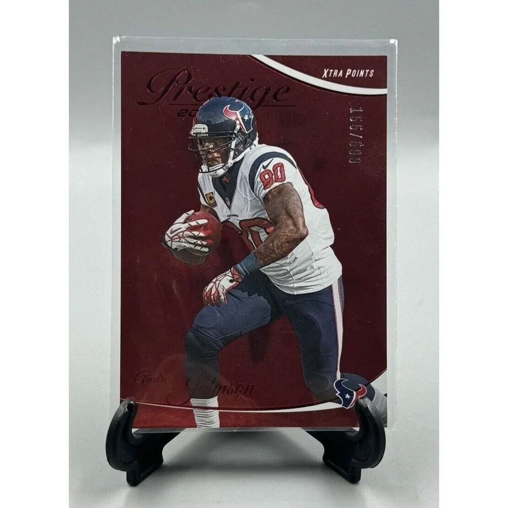 2023 Prestige Base Xtra Points Red #115 Andre Johnson 155/599 - Houston Texans